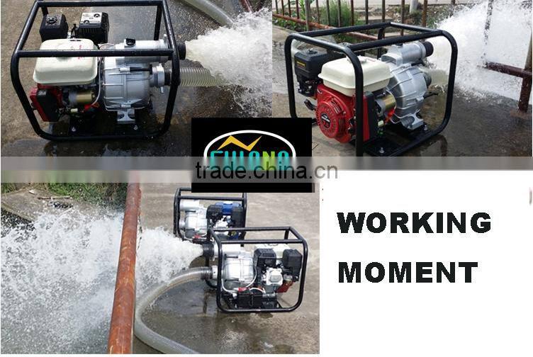 3 inch gasoline engine self priming dirty water pump