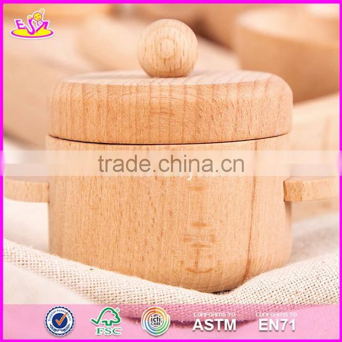 2017 New design best natural wooden kitchen playsets for kids online W10B189
