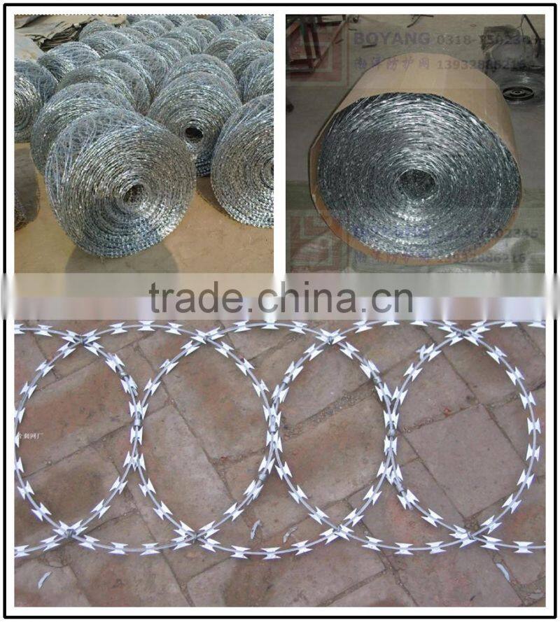 Alibaba express hot-dip galvanized barbed wire price per roll