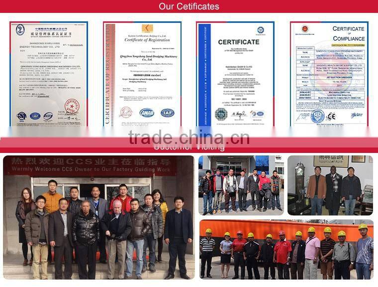 8 inch cutter suction sand dredger in China