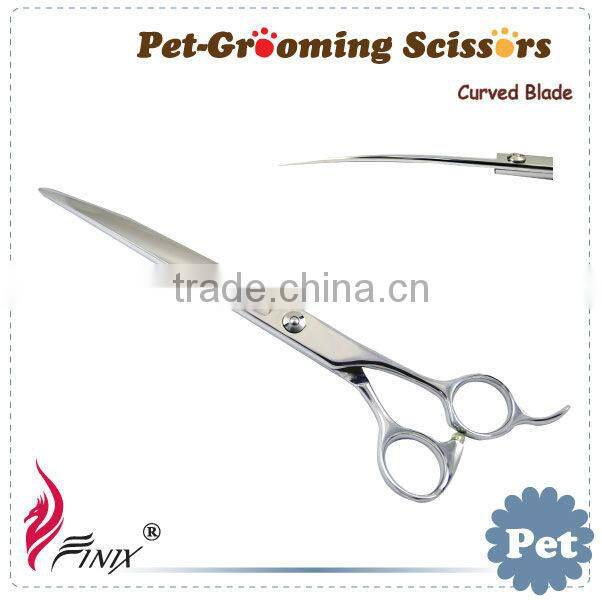Double Finger Rest Professional Pet Grooming Scissors