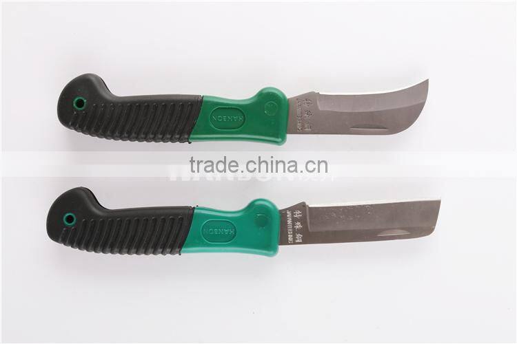 Electrician Knife/ Professional Rubber Hand Electrician Knife