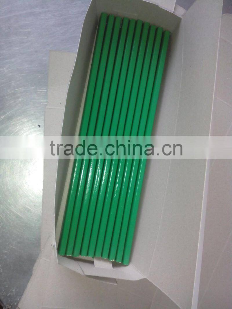 10' wood carpenter pencil hight quality 4H or HB