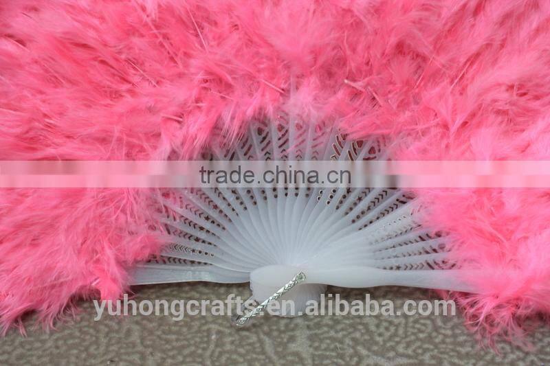 Decorative feather fan for promotion
