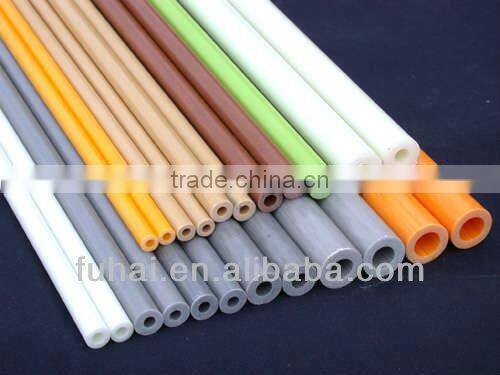 Durable hollow fiberglass tube