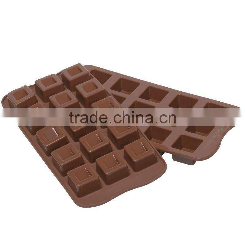 Silicone Chocolate Square Mold/Ice Tray Molds