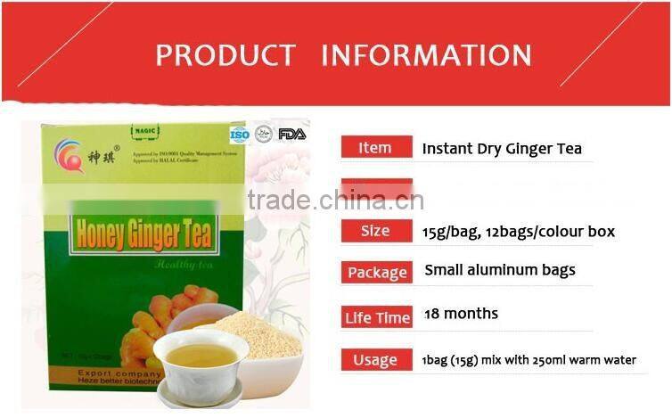 Herbal Ginger honey drink / Instant Tea Powder