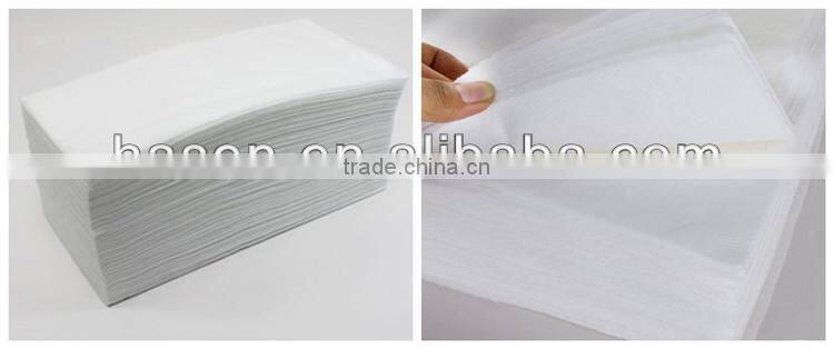 disposable moisture absorbent foot nonwoven towel for salon