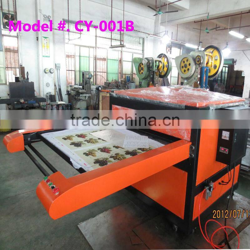 large format press heat sublimation printing jersery t shirt