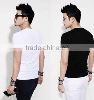 2013 hot sell korean cotton men t shirt