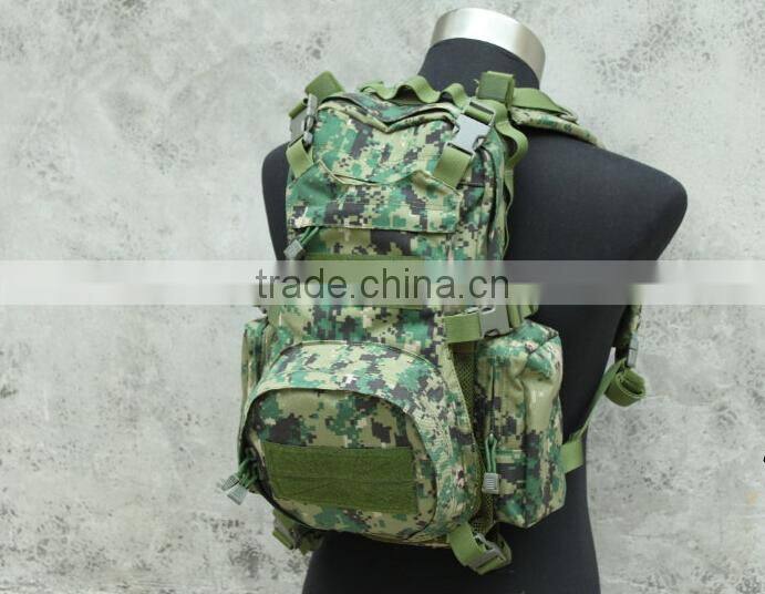 custom digital woodland camouflage military tactical backpacks/camping backpacks