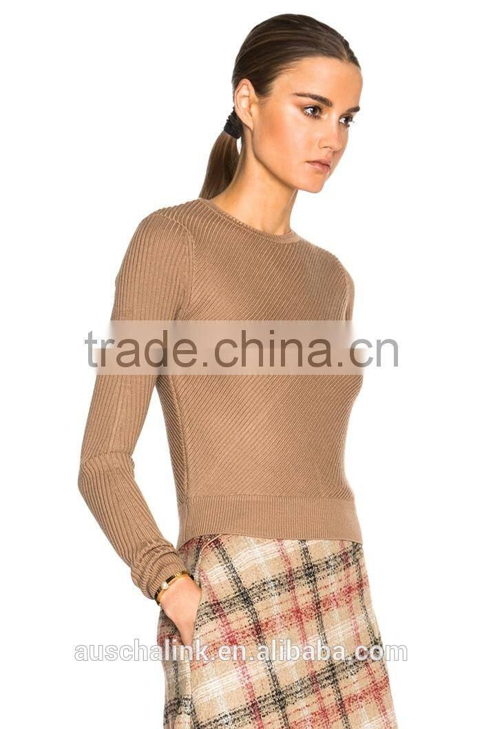 outdoor fashion pullover women sexy sweater made in china