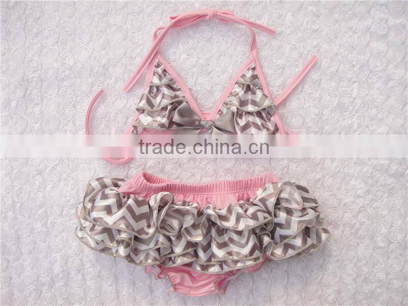 Wholesale kids bikini swimsuit baby swimwear
