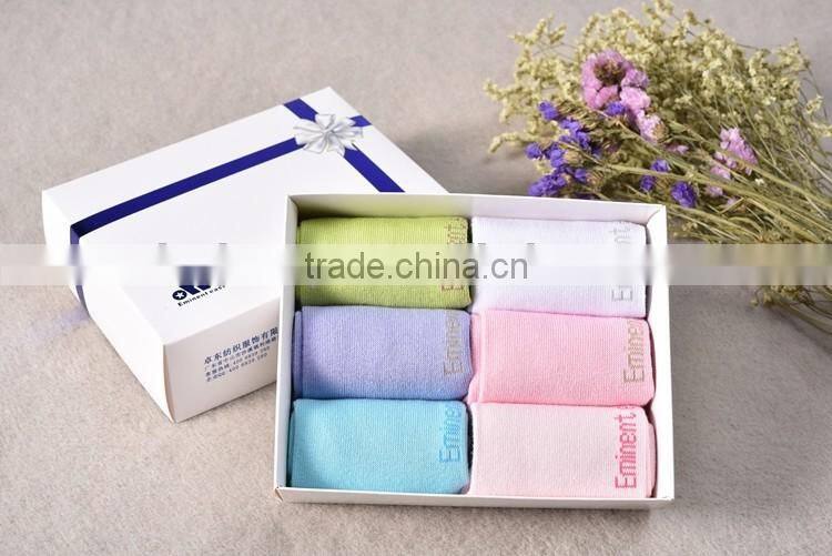 Student cotton white socks