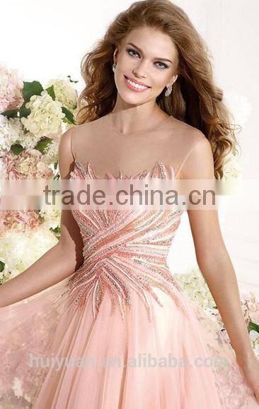 latest designs beaded casual evening fashion women dress 2015