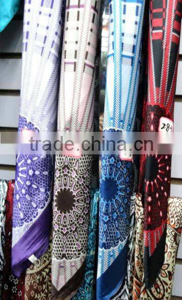 Own design silk scarf 90*90