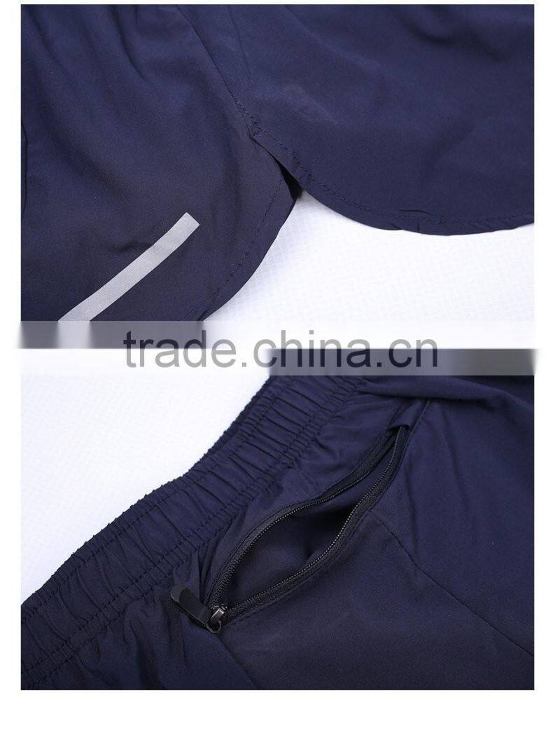 Custom Design Quickly Dry Color Plain Gym Sports Shorts