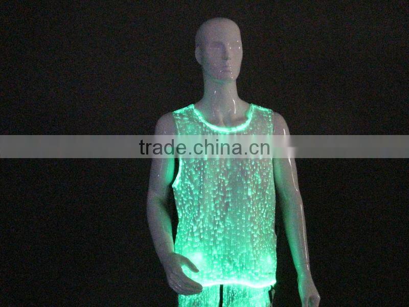 flashing gym stringer vest for men
