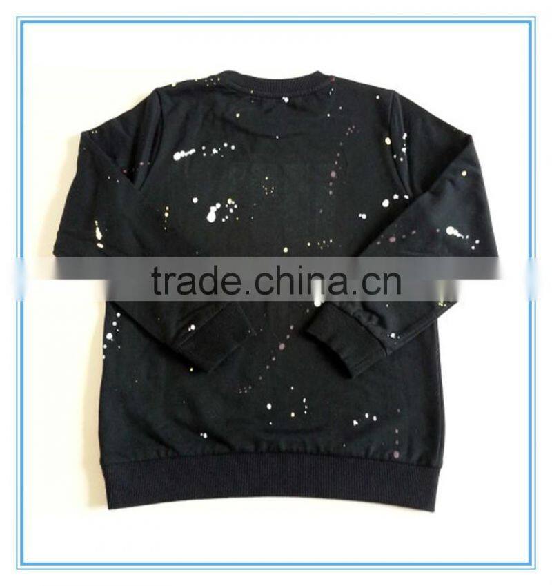 Robot printed crewneck sweatshirt, custom sweatshirt ,custom sweatshirt