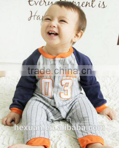 Wholesale newborn baby clothes wholesale long sleeve baby plain cotton