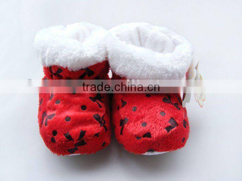 soft cotton New Baby winter shoes, Hexuan factory price