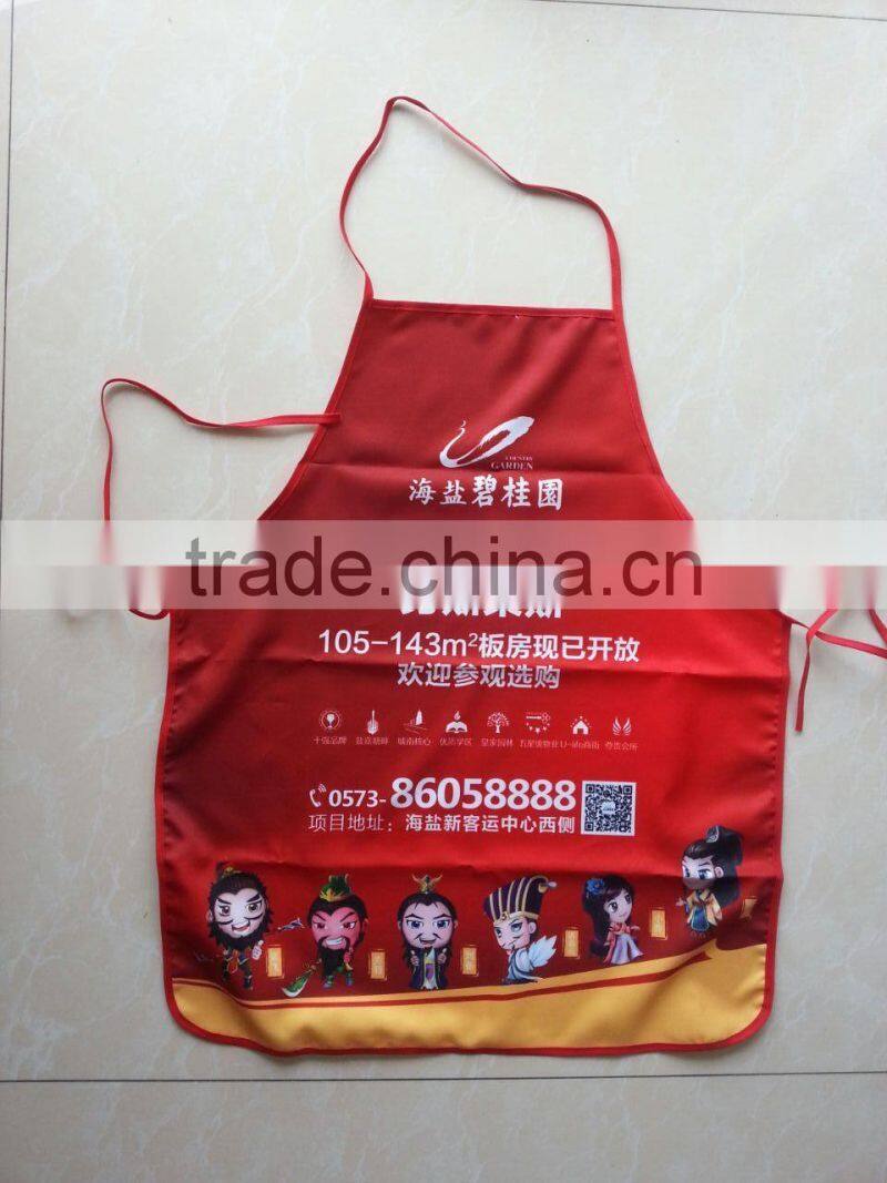 advertising polyester apron