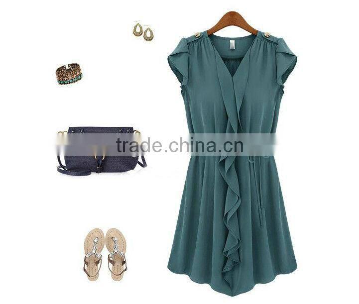 Elegant Latest Chiffon Women's Summer Dresses