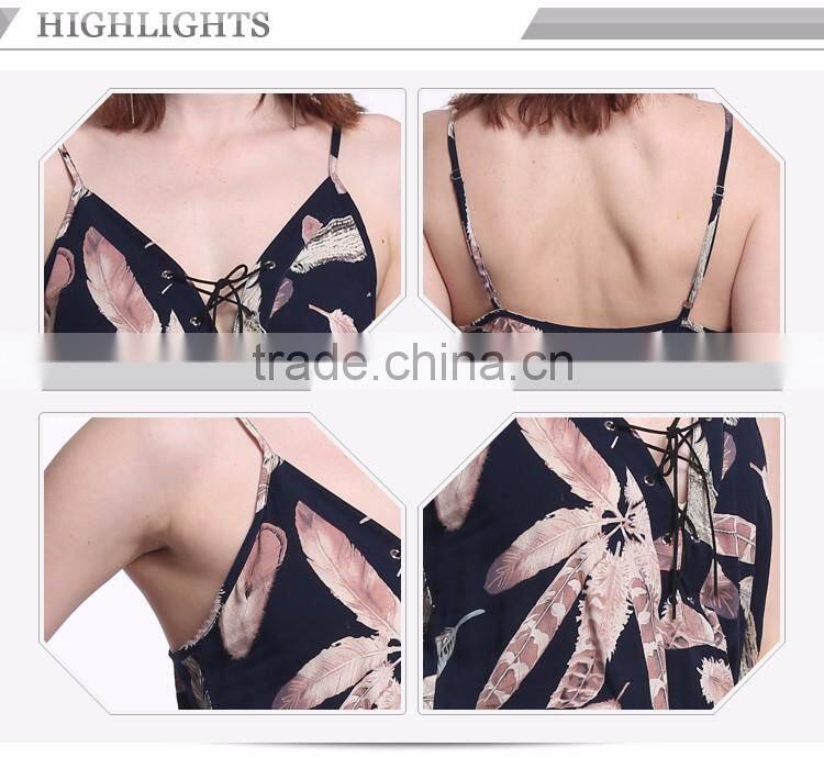 Spaghetti strap maxi women summer one piece dress,summer floral dresses for mature women