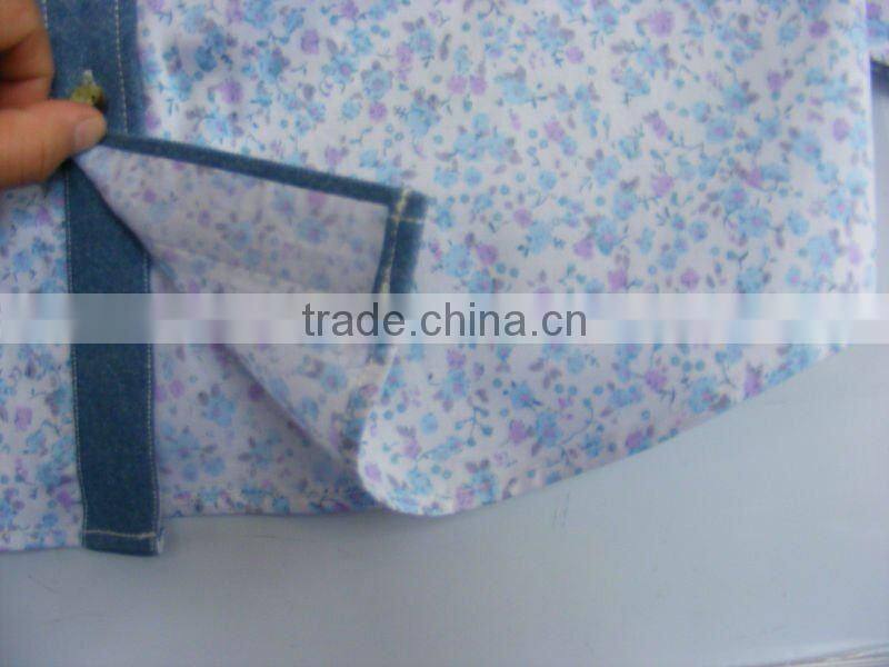 two pockets fancy men shirts printing