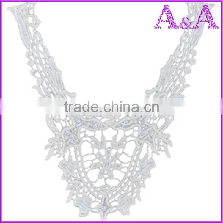 Factory new fashion cotton collar lace design