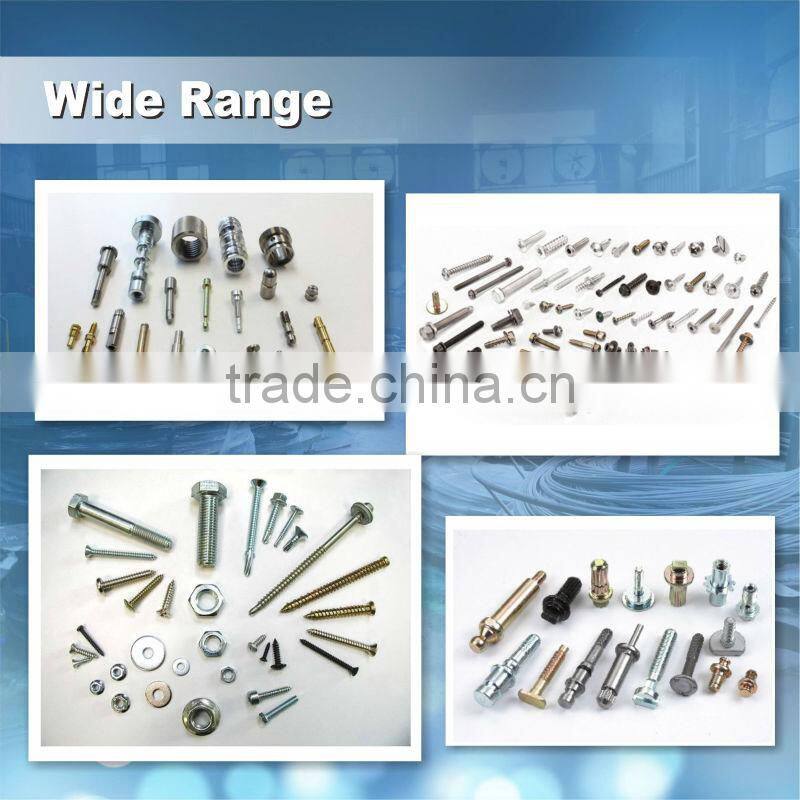 Made In Taiwan Special Screw Pan Head No 3 Square Drive Tapping Screw Type 17 Flat Top Pan Head with Knurl