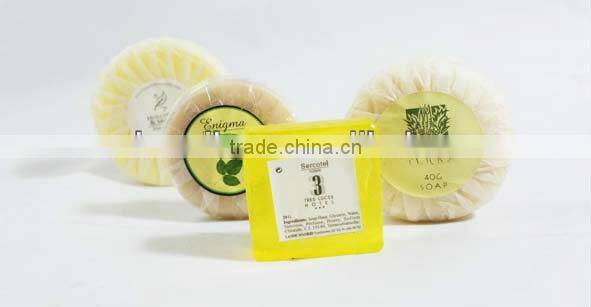 High grade pure vagetable hotel bath soap