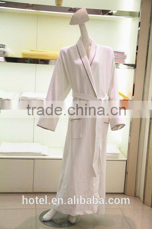 High Quality Waffle Knitted Bath Robe