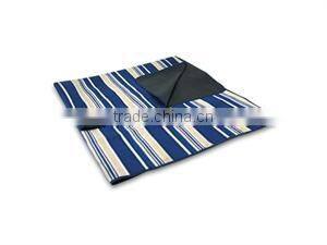 2014Xinbo Blue Stripes Navy Picnic Blanket