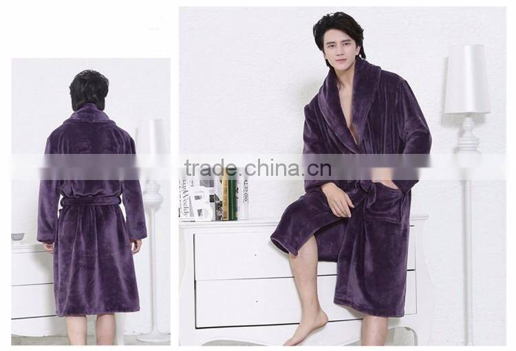 Purple bathrobes towel pajamas adults custom made bathrobes