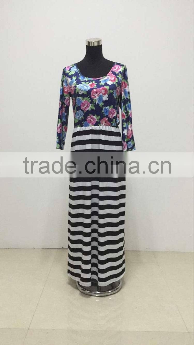 2016 Best Selling Plus Size Beach Dresses Fat Mother Girl Child Dress