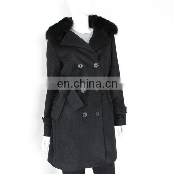 Chinese Wholesale Price 100% Pure Cashmere Fabric for Coat