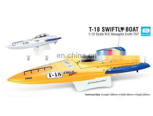 Electric High Wind RC Ready to Run Racing Boat 1:12 Hight Speed Boat