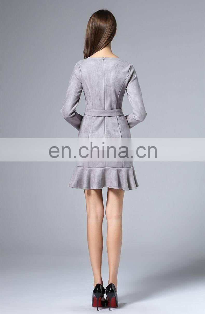 High quality factory price hot selling spring dress from Dong Guan city, China dress manufacturer