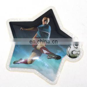 alibaba hi-quality printable customised round plastic badge