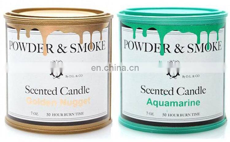 Fancy empty metal paint tin cans factory