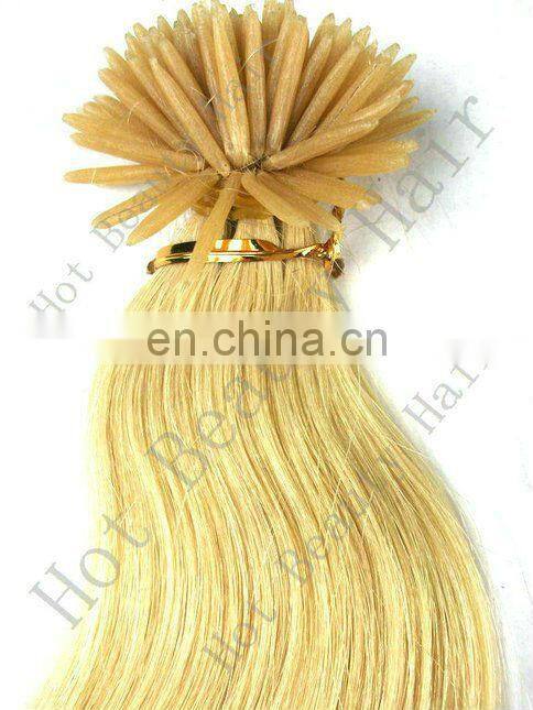 Pre-blond human hair for micro braids