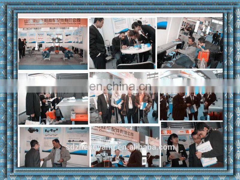 150*150 square German type welding axle tubes