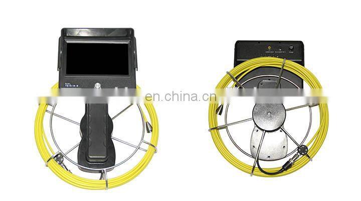30M Cable Waterproof Water Pipe Inspection Camera with 7" Portable Monitor TEC710M-SCJ