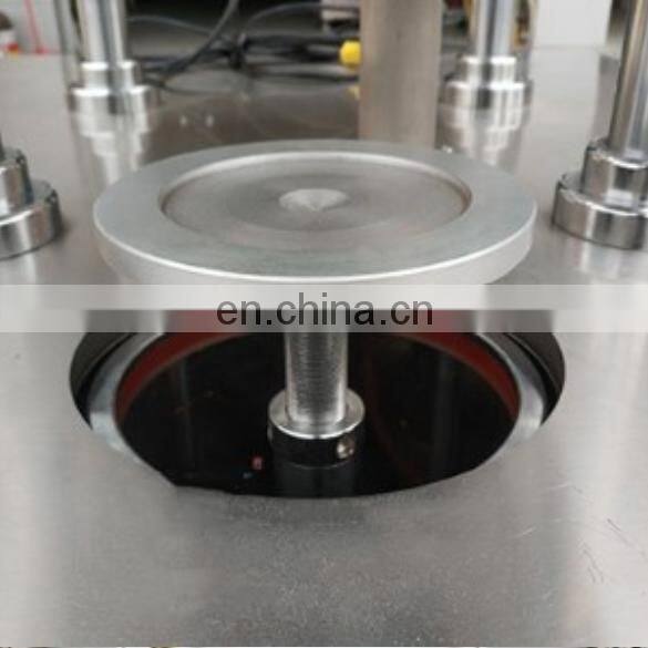 Stainless steel automatic vacuum nitrogen sealing tin canning machine for jars with factory price