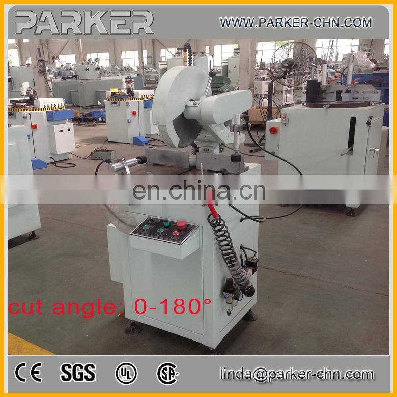 aluminum profile any angle single head mitre saw/ single head cutting saw machine