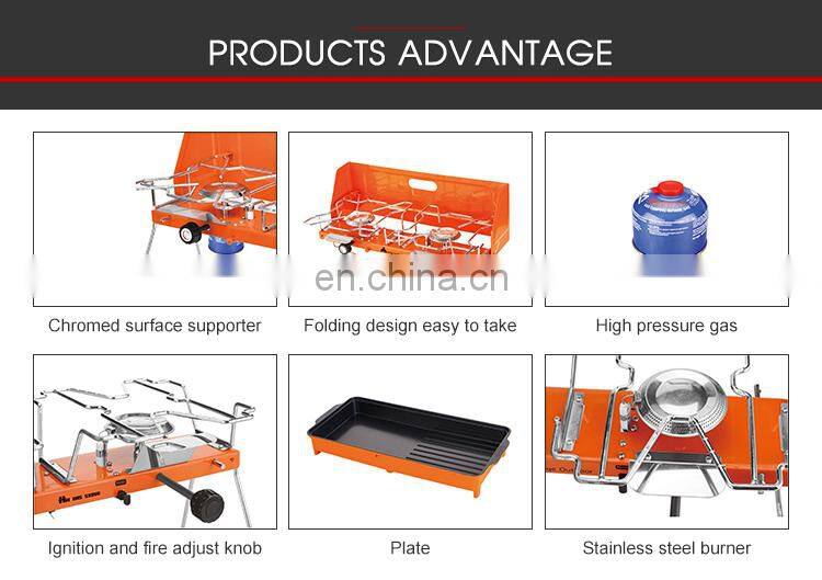 Excellent quality lpg portable gas stove camping
