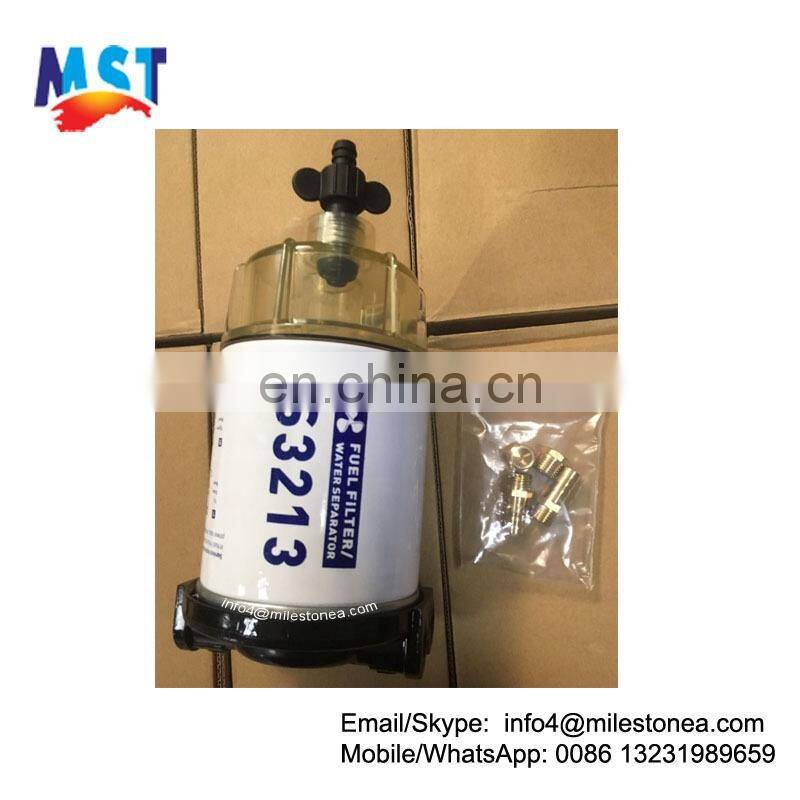 Factory fuel/water separator assy replacement S3213