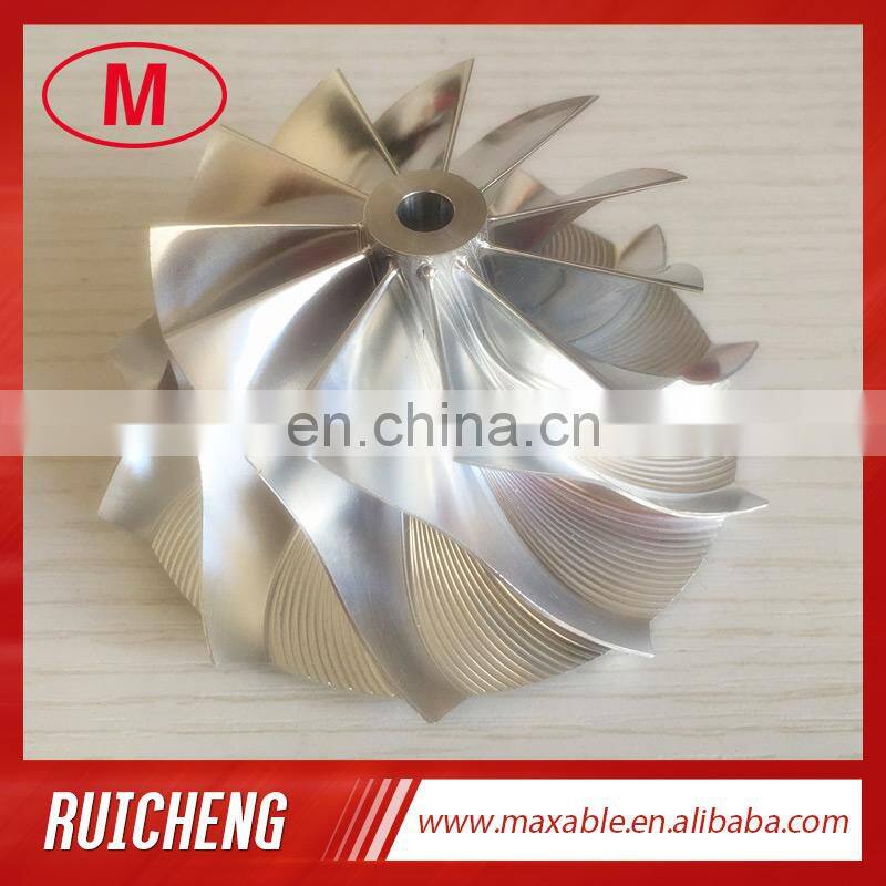 GTX3582 62.45/82.36mm 11+0 blades high performance racing turbocharger Billet/milling/aluminum2618 compressor wheel