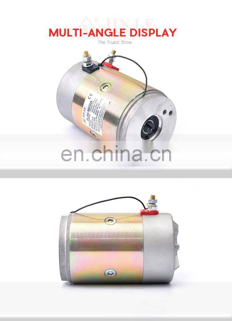 china wuxi factory 12v 1.6kw dc motor for electric forklift CW